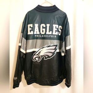 Vintage Philadelphia Eagles Leather Varsity Jacket